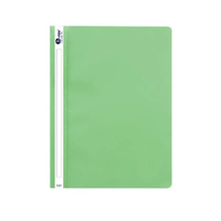 E-FILE แฟ้มเจาะพลาสติก รุ่น 53A สีเขียว A4