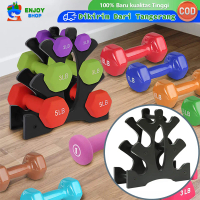 Holder Dumbbell 3 Tingkat Rak Barbel Dumbell Rack Stand Dumbell Plastik Penyimpanan Barbel Portable