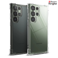 Ringke 三星 Galaxy S23 Ultra 6.8吋 Fusion Bumper 防撞緩衝手機保護殼 透明 霧黑(Rearth 軍規防摔)