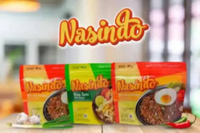 NASINDO Beras Nasi Instan Praktis Langsung Makan Kapan Saja Tinggal Seduh Rasa Soto Ayam Nasi Goreng