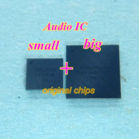 5pair(10pcs) for iphone 7 7plus audio codec ic chip small U3402 U3502 + big audio ic U3101 CS42L71
