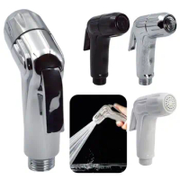 Telescopic Handheld Bidet Toilet Sprayer Stainless Steel Spray Household Bathroom Shower Head Bathroom Self-Cleaning Tools Bidet