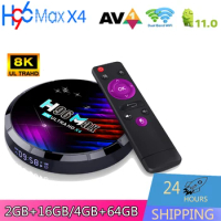 H96 MAX X4 Smart Android Tv Box Amlogic S905X4 2.4G&amp;5G Dual WiFi Ultra HD set top box LAN 1000M HD2.1 media Player H96MAX