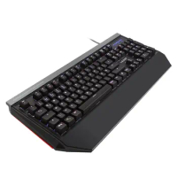 LESHP 105 Keys Unlimited Backlight Adjustable Brightness &amp; Frequency Wired Multimedia Mechanical Game Gaming Keyboard German