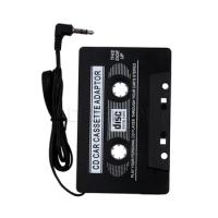 Kebidumei Car Cassette Player Tape Adapter Cassette Mp3 Player Converter for Ipod for Iphone Mp3 Aux Cable Cd Player 3.5Mm Jack
