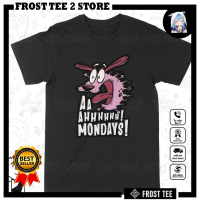 Áo thun Coward Dog, Trùm cuối Cartoon Cine,Unisex nam nữ cực chất