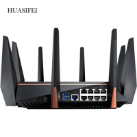 ASUS router wifi 5Ghz AC3100 gigabit router dual frequency 2.4g 5g wireless router 5g wifi repeater with 8*6dBi high gain antenn