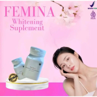 FEMINA PEMUTIH KULIT BADAN/WAJAH FEMINA WHITENING SUPPLEMENT PEMUTIH BADAN INSTAN GLUTATHIONE TERJAM