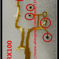NEW Lens Back Main Flex Cable For SONY DSC-RX100M3 RX100 III / DSC-RX100M4 RX100 IV Digital Camera Repair Part + Sensor + Socket