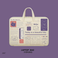 筆電包手提適用華為MateBook14蘋果macbook Air13.3好看的pro13女15.6寸Pro16聯想小新惠