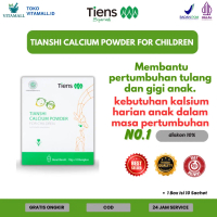 Tiens Tianshi Calcium Powder untuk Anak - Susu Kalsium Anak Tumbuh Kembang Sehat 10 Sachet Mendukung