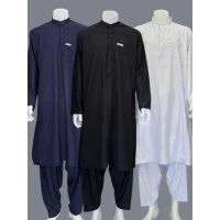 M AKBAR Pakistani Suit for Men ชุดปากีสถานผู้ชายนำเข้า | Premium Kurta Shalwar Set ผ้าคอตตอนใส่สบาย 