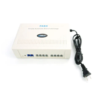 【Life工具】耳機話筒 電話語音提示 內線電話交換機 130-TEM208(電話總機系統 電話總機 來電多次轉接)