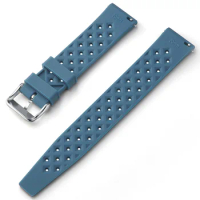 Tropical Silicone Strap Quick Release Watch Band 18mm 20mm 22mm Rubber Tropic Strap Smart Watch Strap for Oris Seiko Citizen