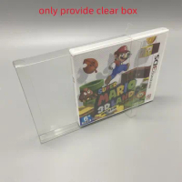 500pcs High Quality PET Protective Box For 3DS Game Collection Display US/JP Version