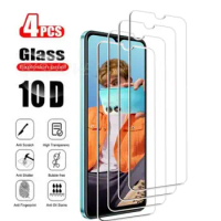 4Pcs Tempered Glass For Vivo Y02s 4G 6.51" 2022 VivoY16 Y 16 Y 02s Screen Protector Phone Protective Glass Film 9H