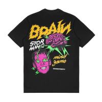 House of Smith TShirt Mind Game Black #6- Kaos Pria Lengan Pendek