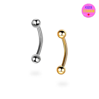 Classic Ball Curved Barbell (1ชิ้น) คําแนะนําผลิตภัณฑ์ใหม่ของเดือนนี้