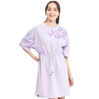 【LE COQ SPORTIF 公雞】潮流運動短袖連身裙 女-2色-LWR22222