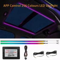 Symphonic App Control 256 Colours Led Skylight Ambient Light Atmosphere Sunroof Light Car Roof Panoramic Skylight Ambient Light