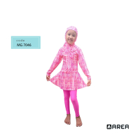 Baju Renang Anak Perempuan Muslim SD Usia 6 Sampai 10 Tahun