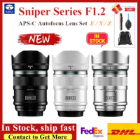 SIRUI Sniper Series 23mm 33mm 56mm F1.2 Camera Lens APS-C Auto focus Lens For Nikon Z Sony E Fuji X Mount Camera
