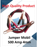 Kabel Jumper Aki Mobil 500 Amp Kabel 4mm Panjang 3M untuk Arus 500 Amp Jenis Skabel NYAF 4mm Cocok u