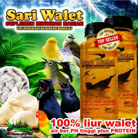 Sari Walet 250ml suplemen liur Walet Asli untuk burung untuk Menambah durasi dan volume