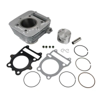 72MM Cylinder Piston Kit Rings Gasket For Suzuki DF 250 1987 DR 250 1982 1983 DR 250S 1982 1986 1987 GN 250E 1982 1991 GN 250