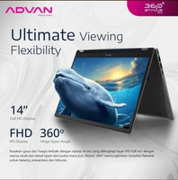 ADVAN 360 GO 2IN1 RYZEN 3 3200 8GB 256GB 14.0 IPS TOUCH WIN11