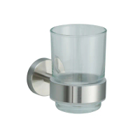 【方程式】工業風 拉絲霧銀 不鏽鋼單杯架(無安裝)