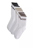 BOSS 6 Pack Stripe Crew Socks - BOSS Business