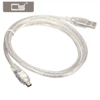 CYDZ USB Male to Male Firewire IEEE 1394 4 Pin iLink Adapter Cord Cable for SONY DCR-TRV75E DV