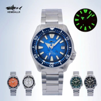 Heimdallr SKX007 Mechanical Dive Watches Titanium NH36 Movement Luxury Man Automatic Watch C3 Luminous Titanium Bracelet 20Bar