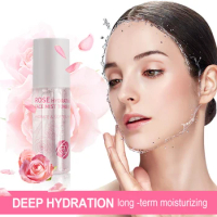 100ml Private Label Toning Custom Bulk Rose Essence Ceramide Yeast Moisturizer Toner Facial Care Wet Compress Makeup Foundation