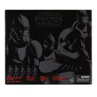 Hasbro 孩之寶 Star Wars 星際大戰黑色系列 6 英吋(約 15.2 公分)Stormtrooper 4 件裝 B4053