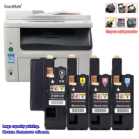 GraceMate C1660 Color Full Cartridge Status Laser Printer Toner Cartridges Compatible for Dell 1660 C1660W C1660CN C1660CNW