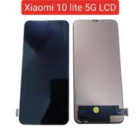 For Mi 10 Lite Lcd Xiaomi Mi10 Lite Lcd Display Touch Screen Digitizer Assembly Mi 10Lite Lcd M2002J9G 5G