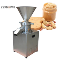 4KW Commercial Peanut Tahini Sesame Butter Colloid Mill Making Machine Cocoa Beans Jam Paste Tomato Sauce Grinding Machinery