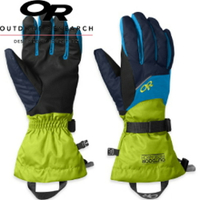 【Outdoor Research 美國 男防水透氣保暖手套 藍/綠】71260/防水手套/保暖手套