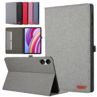 Luxury Flip Oxford Cloth Fabric Case For Xiaomi Redmi Pad Pad 12.1 inch / Poco Pad Tablet Protective