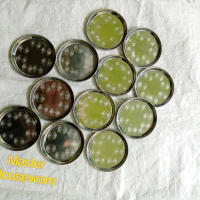 [12 PCS] TATAKAN GELAS STAINLESS / LEPEK STAINLESS STEEL ANTI KARAT