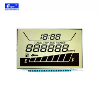 Màn hình hiển thị LCD trên bảng điều khiển xe điện và xe máy