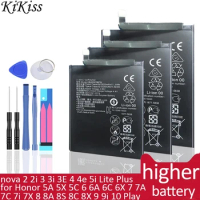 Battery For Huawei nova 2 2i 3 3i 3E 4 4e 5i Lite Plus/for Honor 5A 5X 5C 6 6A 6C 6X 7 7A 7C 7i 7X 8 8A 8S 8C 8X 9 9i 10 Play