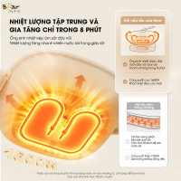 Nồi Lẩu 2 Ngăn Bear Đa Năng Nhiều Chế Độ Nấu Lẩu Hầm Ninh Chiên Rán Xào Chống Dính Cực Tốt Kháng Khu