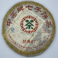 【盛嘉源】訂製茶 2007 中茶牌經典07七子餅茶(普洱茶 熟茶 357g)