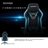 【RICHOME】R1極速賽車椅/電競椅/電腦椅/辦公椅/工作椅/旋轉椅(人體工學設計)