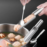 【丸界高手】304不鏽鋼肉丸製作器(火鍋 肉丸 魚丸 貢丸 花枝丸 芋頭丸 香菇丸 DIY 擠丸子製作器 料理工具)