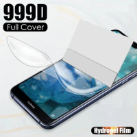 For Nokia 7.2 6.2 5.3 8.3 1.4 2.4 3.4 3.2 7.3 G20 G10 X10 X20 Hydrogel Film Screen Protector For Nokia 7.2 Not Tempered Glass