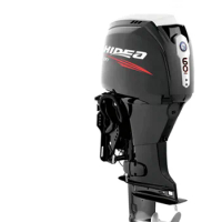 HIDEA Outboard Motor EFI Series 4-Stroke 60Hp Four-Cylinder Electric Starter,Remote Control,Power Lift,996CC,44.1KW Boat Engine